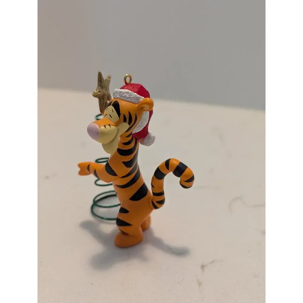 Hallmark Keepsake Tigger's Springy Tree Winnie The Pooh Christmas Ornament 2002